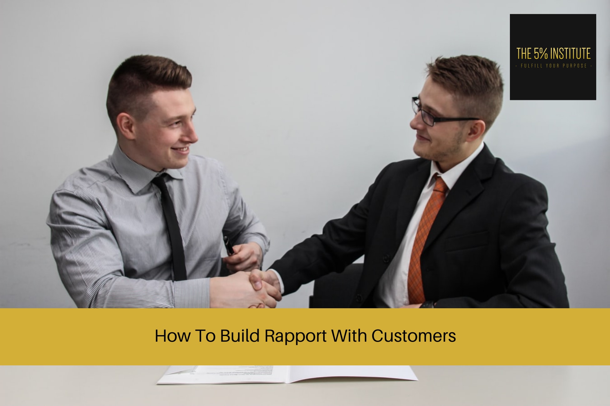 How To Build Rapport With Customers